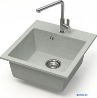 Кухонная мойка MARRBAXX Карельский камень модель 38/Q10 (светло-серый) - фото2