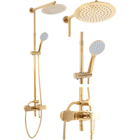 Душевая система Rea Aldi Gold REA-P8802 - фото