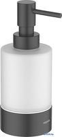 Дозатор для жидкого мыла Aquatek Лира AQ4429MB (черный матовый) - фото