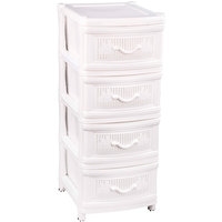 Комод Альтернатива 4-х секционный (белый) М5507 - фото, картинка Комод Альтернатива 4-х секционный (белый) М5507 - фото