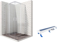 Душевой уголок Ambassador Set 14011103-ST9 - фото