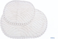 Коврик для ванной Sofi De MarkO Sierra Кружевной 50x70 КВ-СР-4-50х70 (кремовый) - фото2