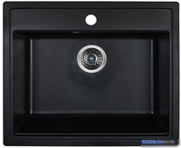 Кухонная мойка Wisent 600-25W (с сифоном GER013) - фото