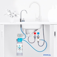 Стационарная система "под мойкой" DAFI System FLOW COMFORT D1 + кран ALTO chrom - фото