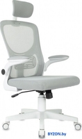 Офисное кресло Бюрократ MC-W101-H (светло-серый, TW-02 TW-20 сетка/ткань) - фото