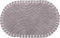 Коврик для ванной Sofi De MarkO Sierra Кружевной 50x70 КВ-СР-7-50х70 (серый/лиловый) - фото