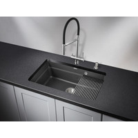 Кухонная мойка Granula KS-7303 (черный) - фото2