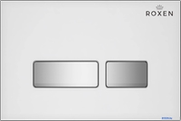 Унитаз подвесной Roxen Vine Tornado в комплекте с инсталляцией StounFix Dual Fresh 6 в 1 979024 (кнопка: белый глянцевый) - фото2