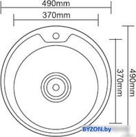 Кухонная мойка Ledeme L84949-6 - фото2
