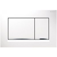 Geberit Sigma 30 115.883.KJ.1 (белый/глянцевый хром) - фото, картинка Geberit Sigma 30 115.883.KJ.1 (белый/глянцевый хром) - фото