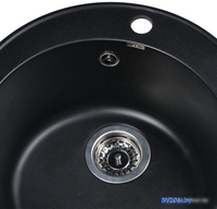 Кухонная мойка Wisent 480-25WR (с сифоном GER013) - фото2