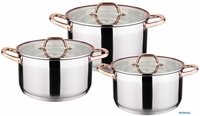 Набор кастрюль Kaisa Villa KV-6627 - фото