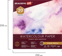 Альбом для рисования BRAUBERG Art Premiere 113216 (20 л) - фото2