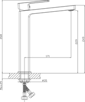 Смеситель Lauter Cascade 21СК0655C - фото2