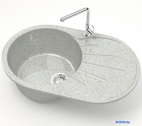 Кухонная мойка MARRBAXX 110/Q10 F110Q010 (светло-серый) - фото2