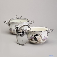 Набор кастрюль Agness 943-102 - фото2