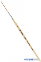 Кисть для рисования Палитра Синтетика шляпер 1.0 пЖС4-Ш1.00Б - фото