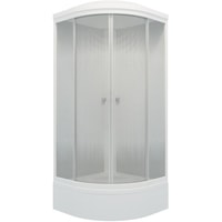 Душевая кабина Triton Лайт В 100x100 с душевым комплектом (градиент) - фото