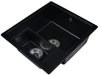 Кухонная мойка Wisent 580-26WQ (с сифоном GER011) - фото2