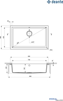 Кухонная мойка Deante ZQA_S10D - фото2