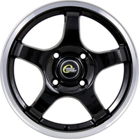 Литые диски Cross Street CR-14 14x5.5" 4x98мм DIA 58.6мм ET 35мм BKPL - фото2