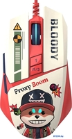 Игровая мышь A4Tech Bloody W63 Max Proxy Boom (бежевый/красный) - фото