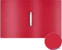 Набор папок Erich Krause Matt Classic на 2 кольцаx красный 49967 (4 шт) - фото2