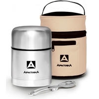 Термос для еды Арктика 301-500A Stainless Steel - фото2, картинка2 Термос для еды Арктика 301-500A Stainless Steel - фото2