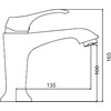 Смеситель Ledeme H42 L1042 - фото2, картинка2 Смеситель Ledeme H42 L1042 - фото2