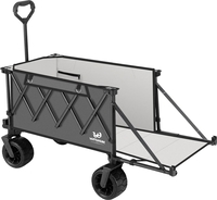 Тележка кемпинговая Whitsunday WG Folding Wagon Tailgate WG-FWT-Double Grey (серый) - фото