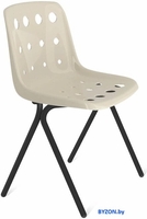 Стул Sheffilton SHT-ST56/S186 (бежевый/черный муар) - фото