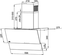 Кухонная вытяжка BEKO HCA 62320 WH - фото2