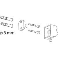 Крючок для ванны Bisk Futura Black 02969 - фото
