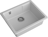 Кухонная мойка GranFest GF-Urban-4555 (серый) - фото2