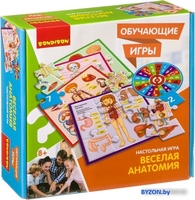 Развивающая игра Bondibon Веселая анатомия ВВ3792 - фото