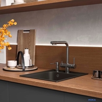 Кухонная мойка Reflexion Quadra RF0243BL - фото2