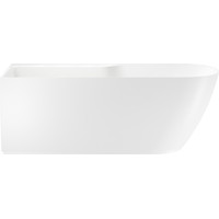 Ванна Wellsee Camellia 2.0 167x82 236201004 (отдельностоящая ванна (левая) белый глянец, экран, ножки, сифон-автомат золото) - фото2