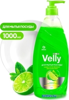 Средство для мытья посуды Grass Velly Premium Лайм и мята 125424 1 л - фото