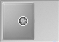 Кухонная мойка GranFest GF-Urban-668L (серый) - фото