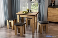 Кухонный стол NN мебель СО 3 раскладной (дуб золотой) - фото2