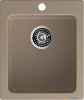 Кухонная мойка GranFest Practik 505 (песочный) - фото