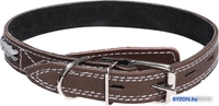 Ошейник Gamma Кожаный двойной коса 11232037 - фото