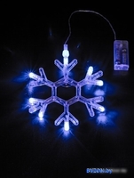 2D-фигура ArtStyle Снежинка CL-N103BL - фото