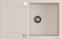 Кухонная мойка Kernau KGS V 45A 1B1D Sand - фото