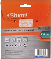 Пильный диск Sturm 9020-125-22-24T - фото2, картинка2 Пильный диск Sturm 9020-125-22-24T - фото2