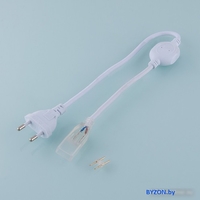 Сетевой шнур Elektrostandard для одностороннего светодиодного гибкого неона 220V 2835 a040604 - фото