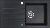 Кухонная мойка Kernau KGS A 50 1B1D Black Metallic - фото