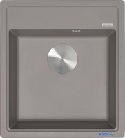 Кухонная мойка ZorG Rock 46 Premium alumetallic - фото2