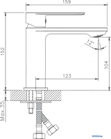 Смеситель Lauter Moon 21СК691BS - фото2