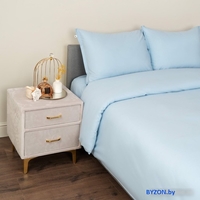 Постельное белье Siberia Home Сэнди 2 сп Сиб-2х-Сэн-гл (голубой) - фото2